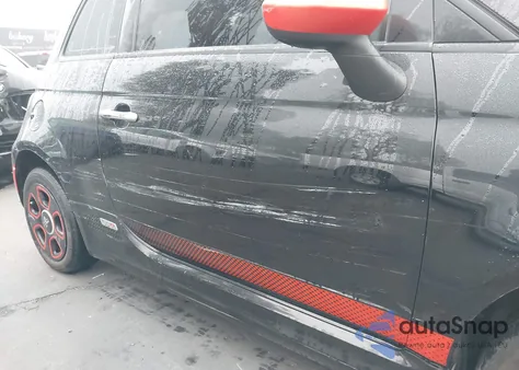 2016 Fiat 500E Battery Electric из США, поврежденный, VIN 3C3CFFGE1GT129687